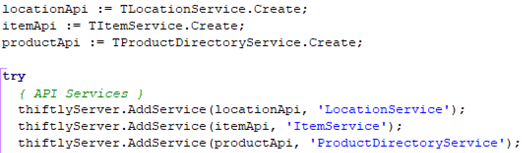 The three PropertyTracker services within PropertyTracker.exe