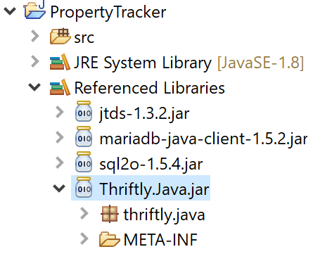 The Thriftly.Java.jar library
